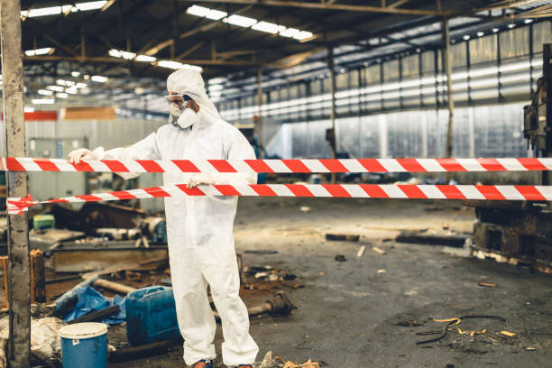Professional Trauma Scene Cleanup technician working in Grayland, WA